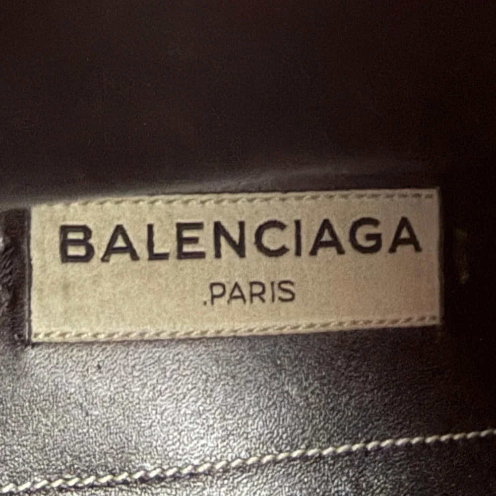 Balenciaga Paris Metallic Gold Leather Pointed ToeStiletto Ankle Boots 433245 40